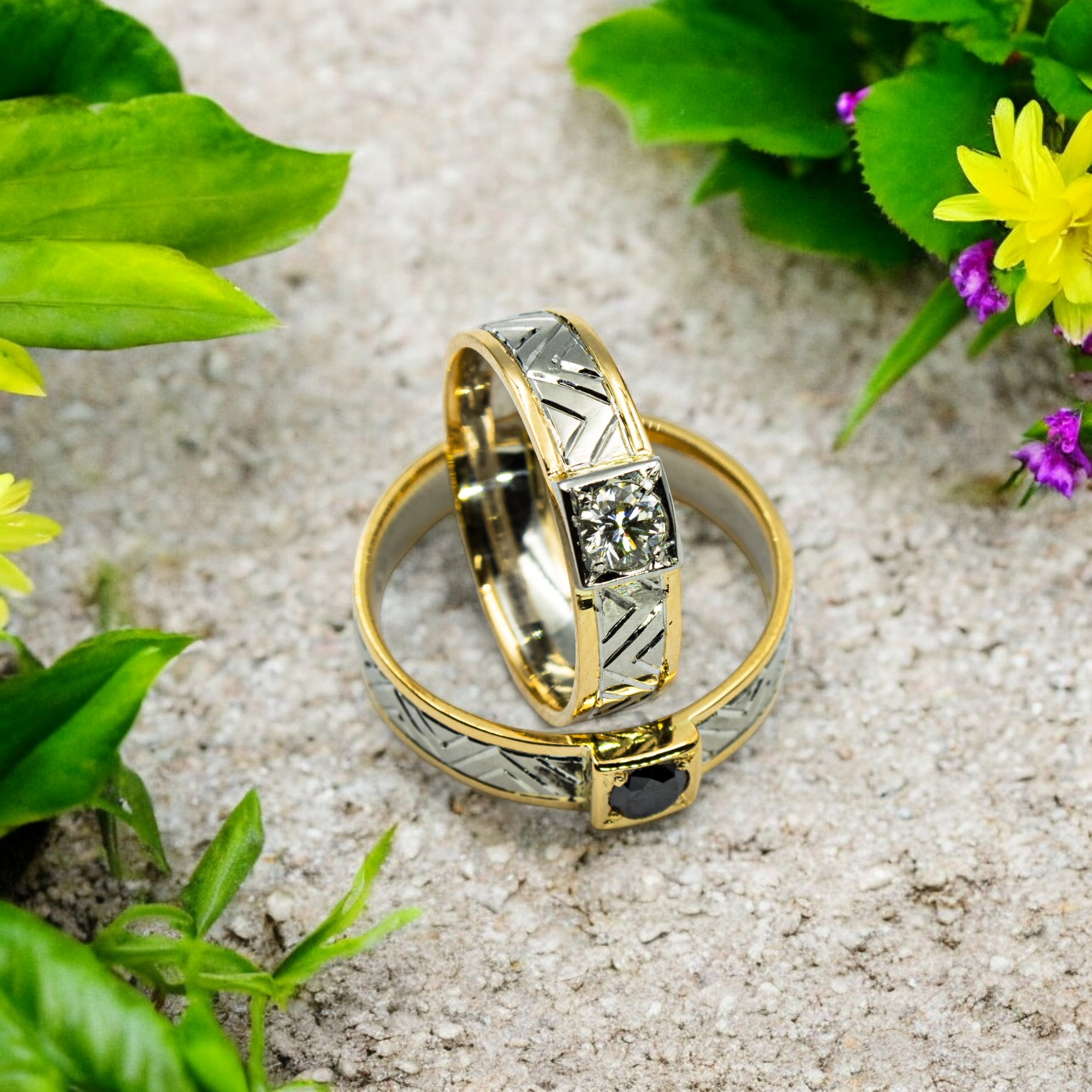 Alianças personalizadas